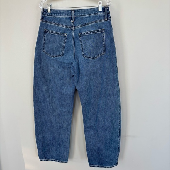 Gap Curvy Barrel High Rise Jeans Size 29/8L - Picture 3 of 8